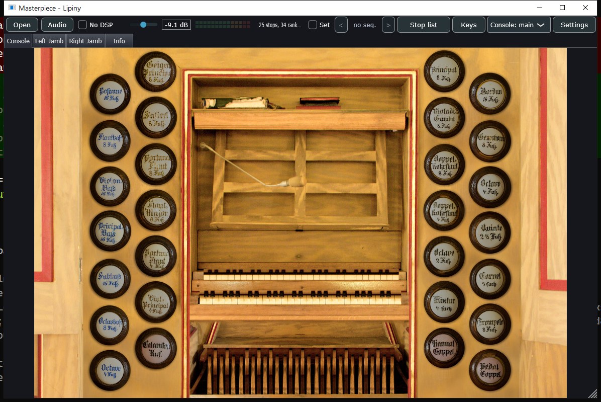 Lipiny console